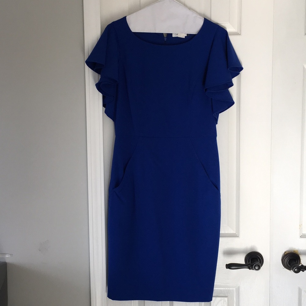 Cobalt blue dress